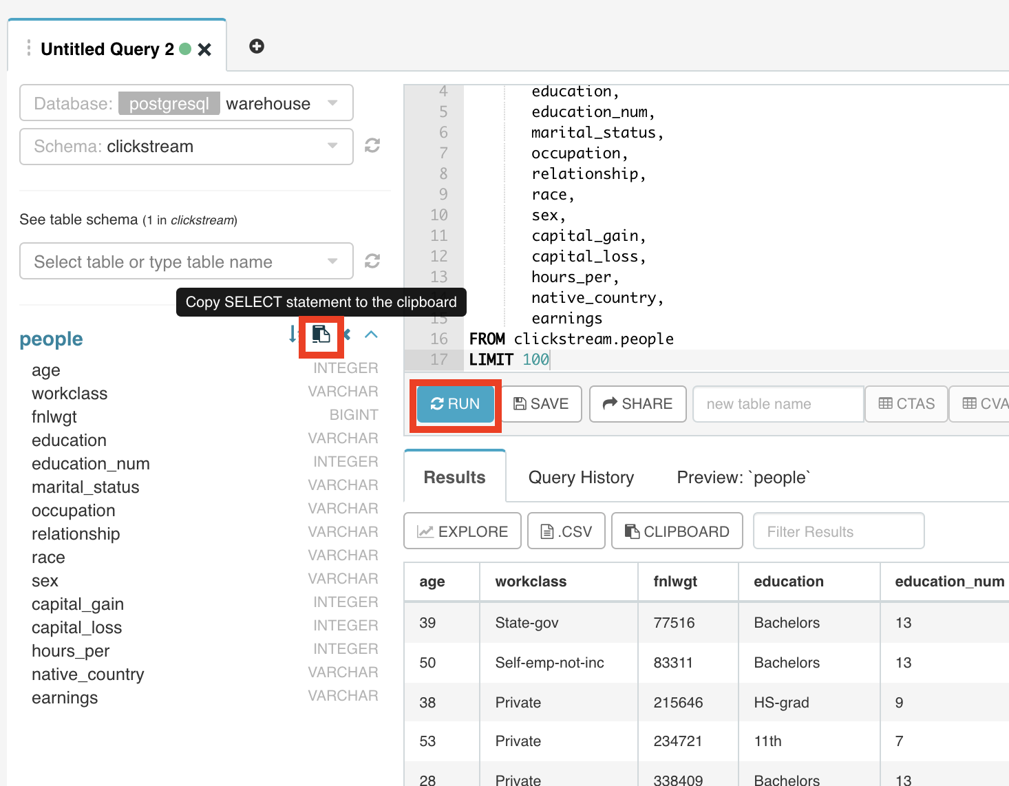 Superset SQL