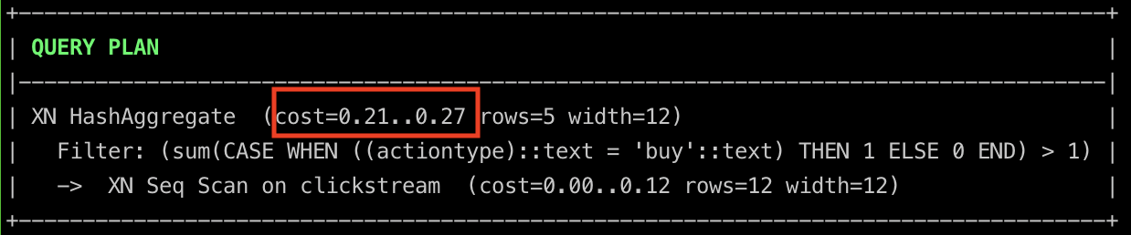 tt 1 query plan