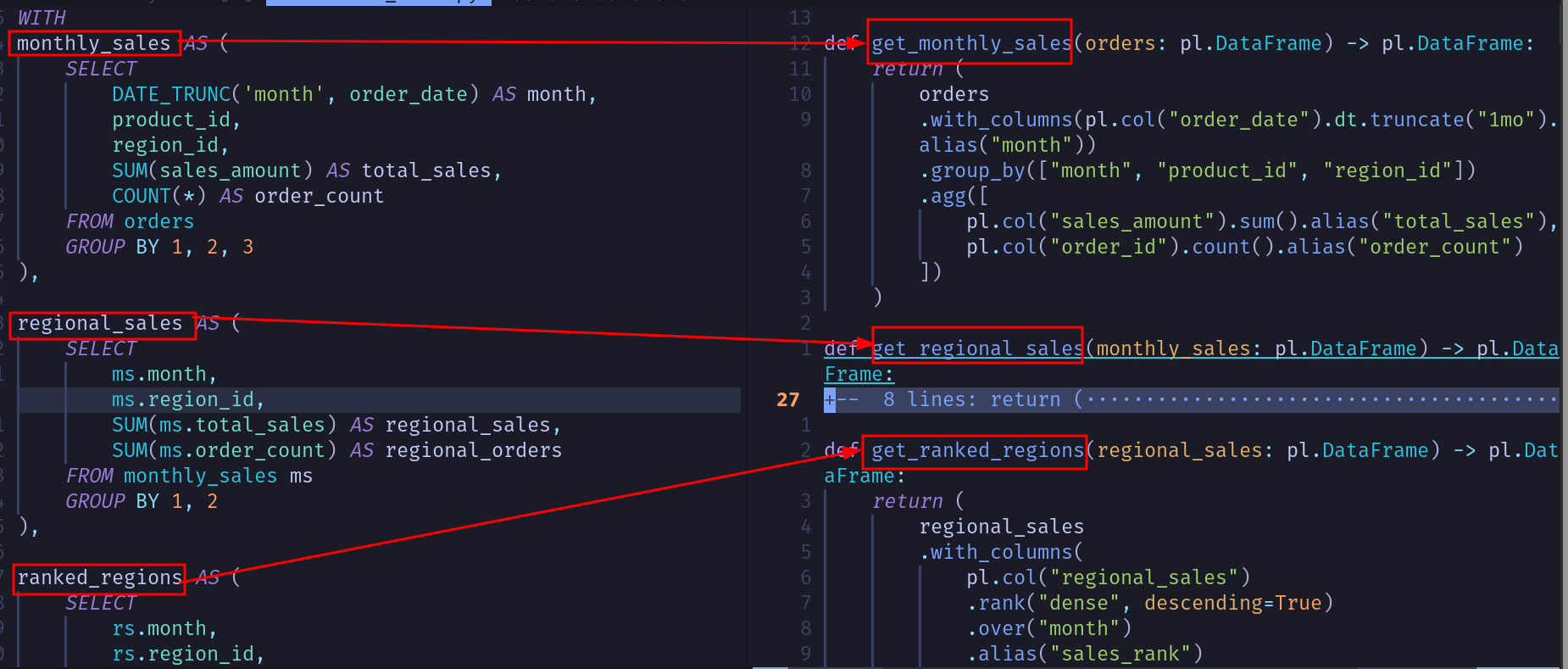 Modularize code